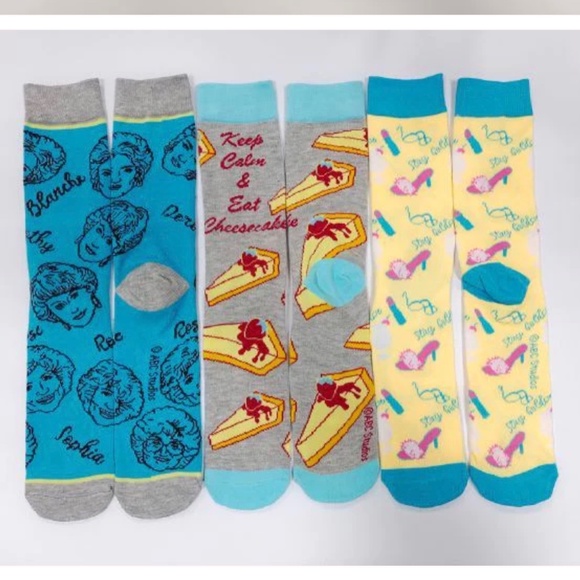 Golden Girls Socks Set of 3 NWT - Picture 9 of 10